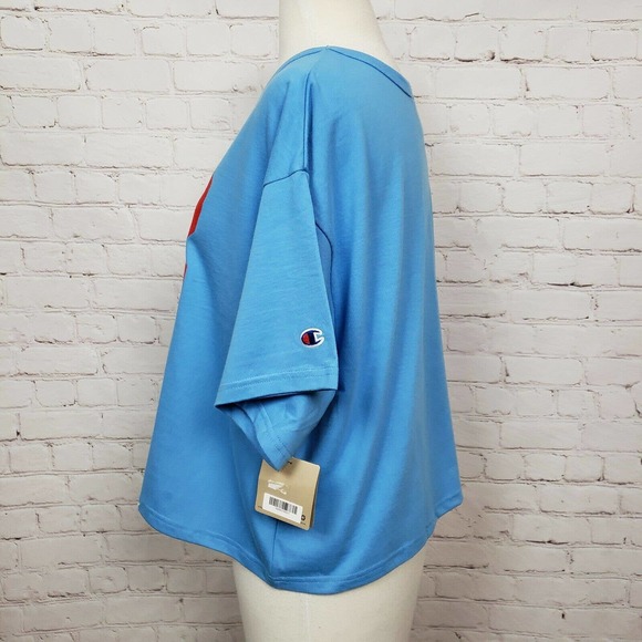 Champion Life Crop Tee Shadow C T-shirt NWT - Picture 4 of 9